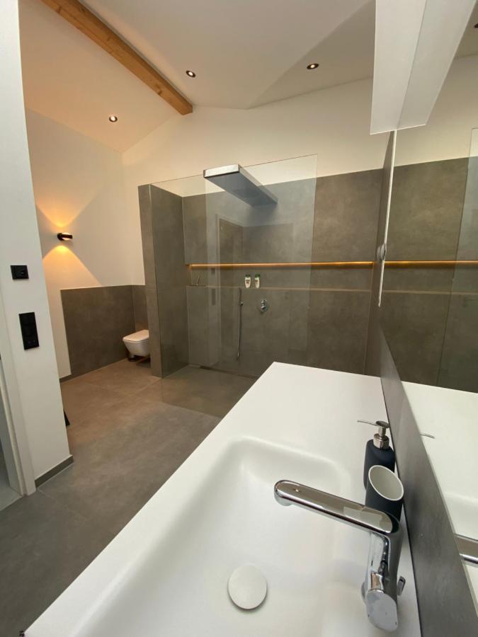 Moderne Ferienwohnung Stephanskirchen Exteriör bild