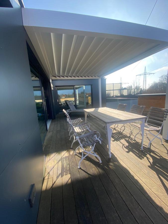 Moderne Ferienwohnung Stephanskirchen Exteriör bild